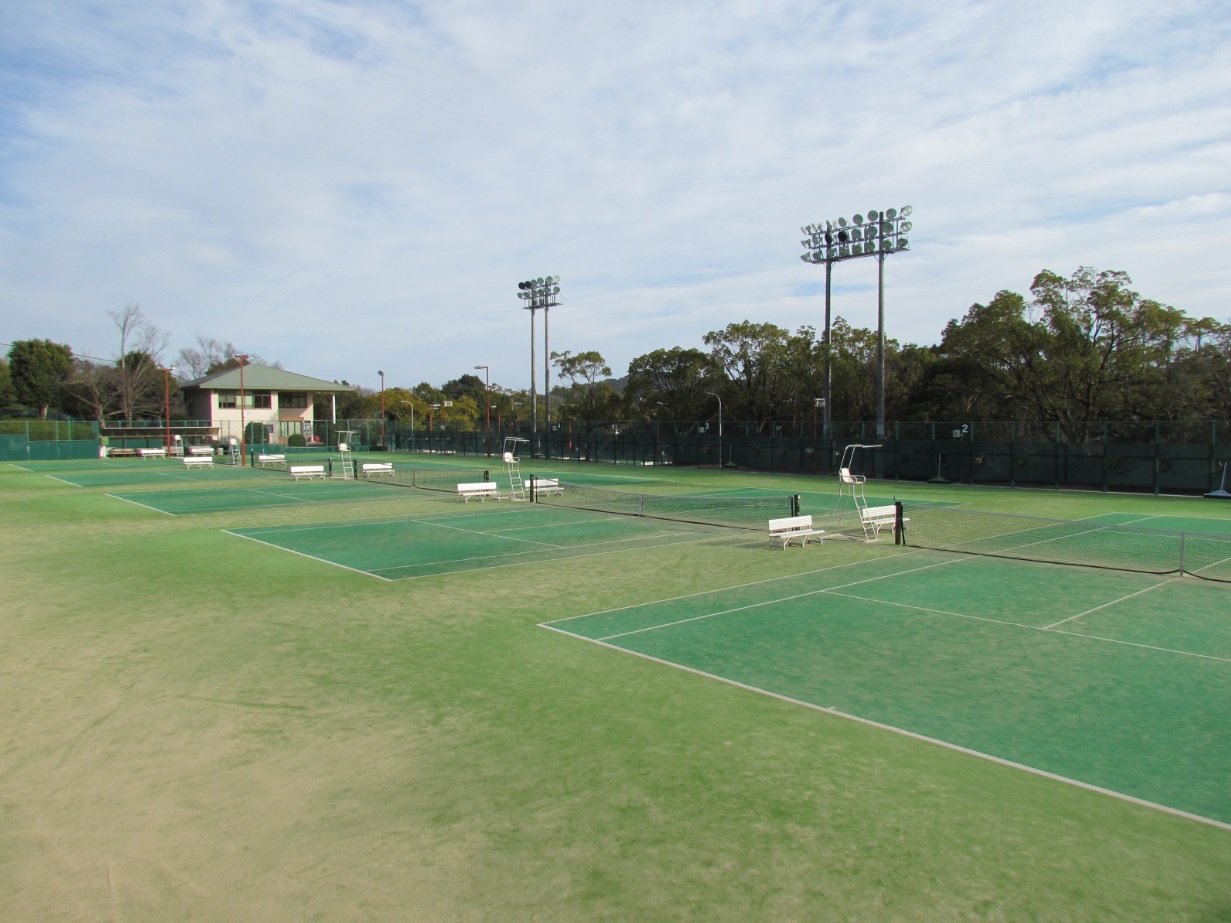 高知県立春野総合運動公園テニス場